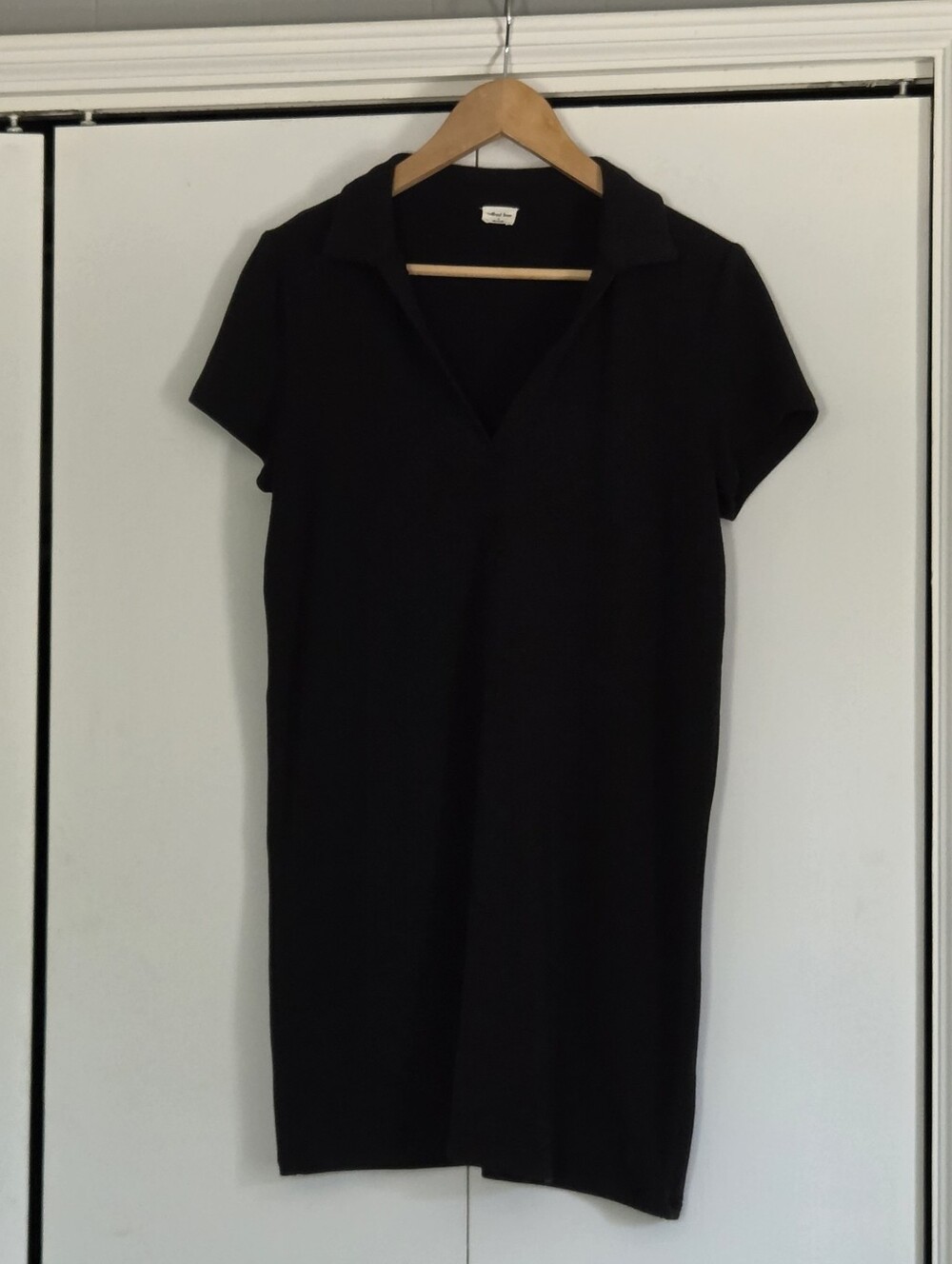 Wilfred Black Knit Short Sleeve Top